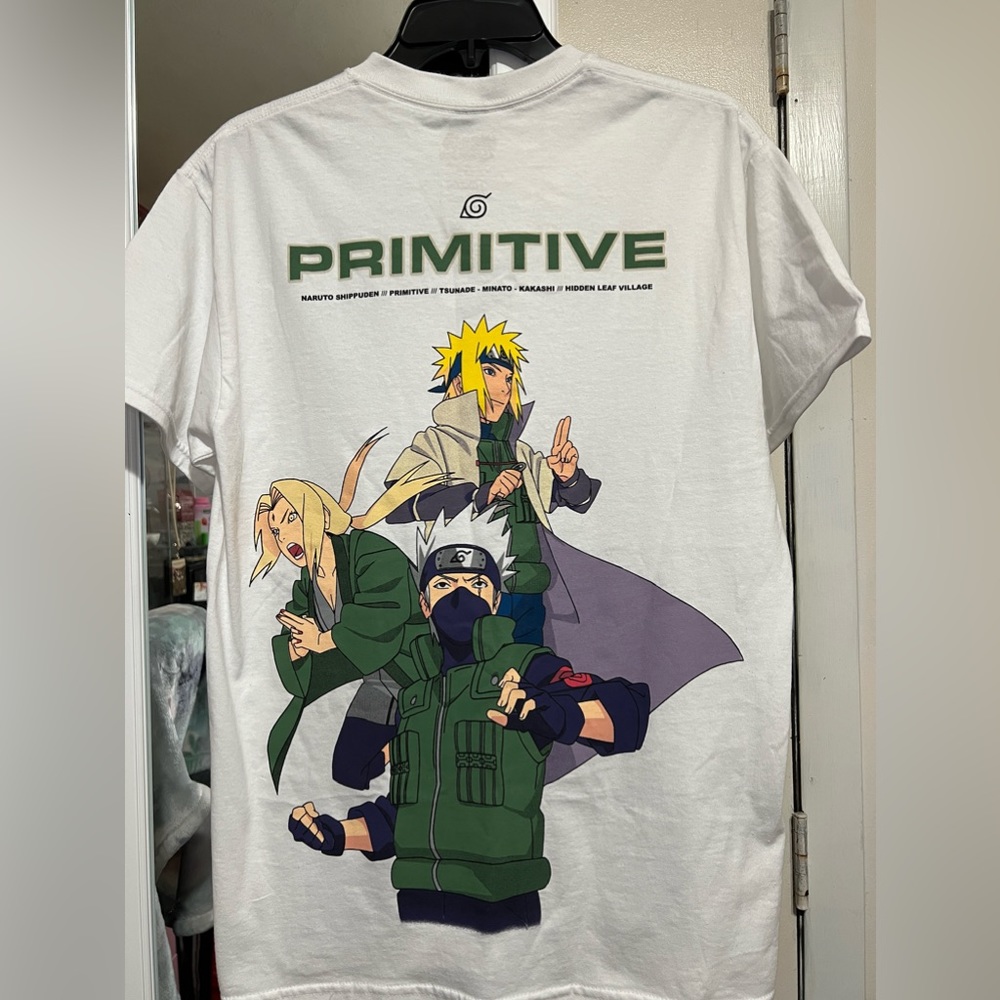 Primitive x Naruto Hokage Tee